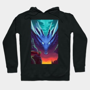 Dark Fantasy Anime Dragon Hoodie